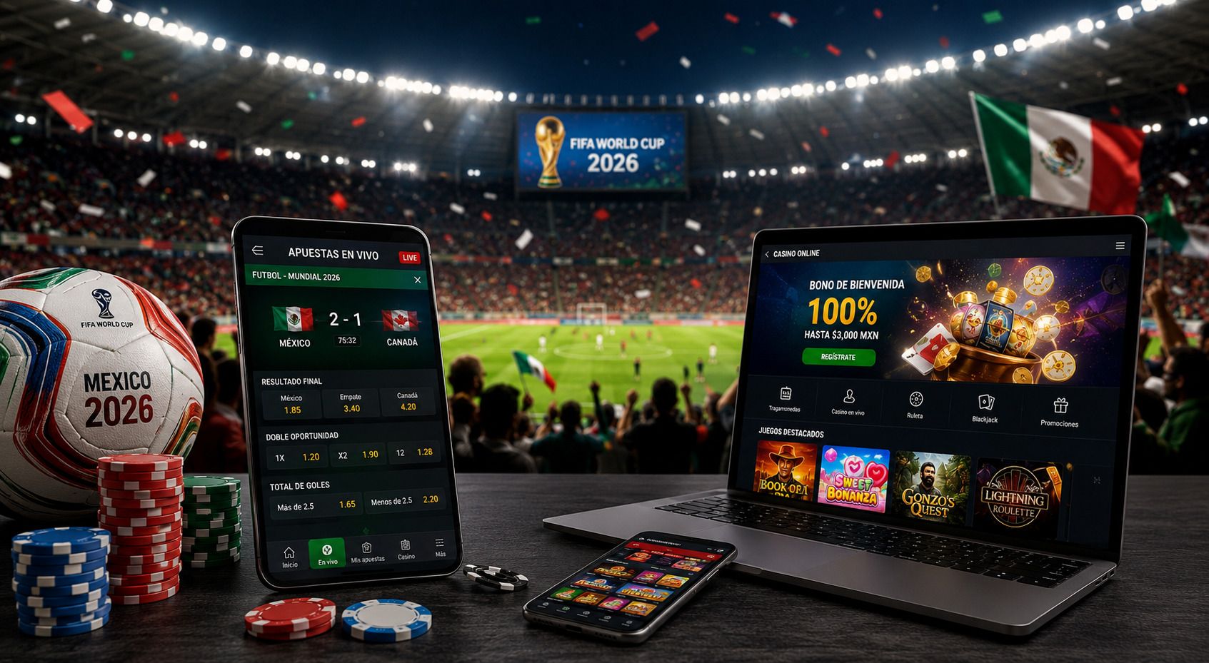logo de El impacto del Mundial 2026 en el juego y las apuestas en M&eacute;xico