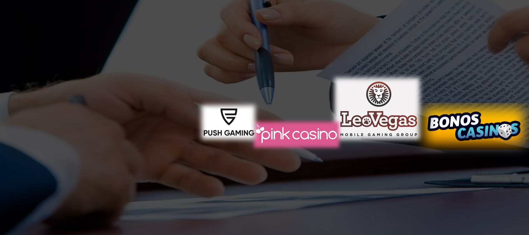logo de LeoVegas incursiona en Canadá con Pink Casino