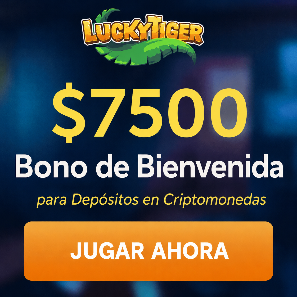 logo de BONO DE BIENVENIDA DE HASTA $7500 EN LUCKY TIGER CASINO