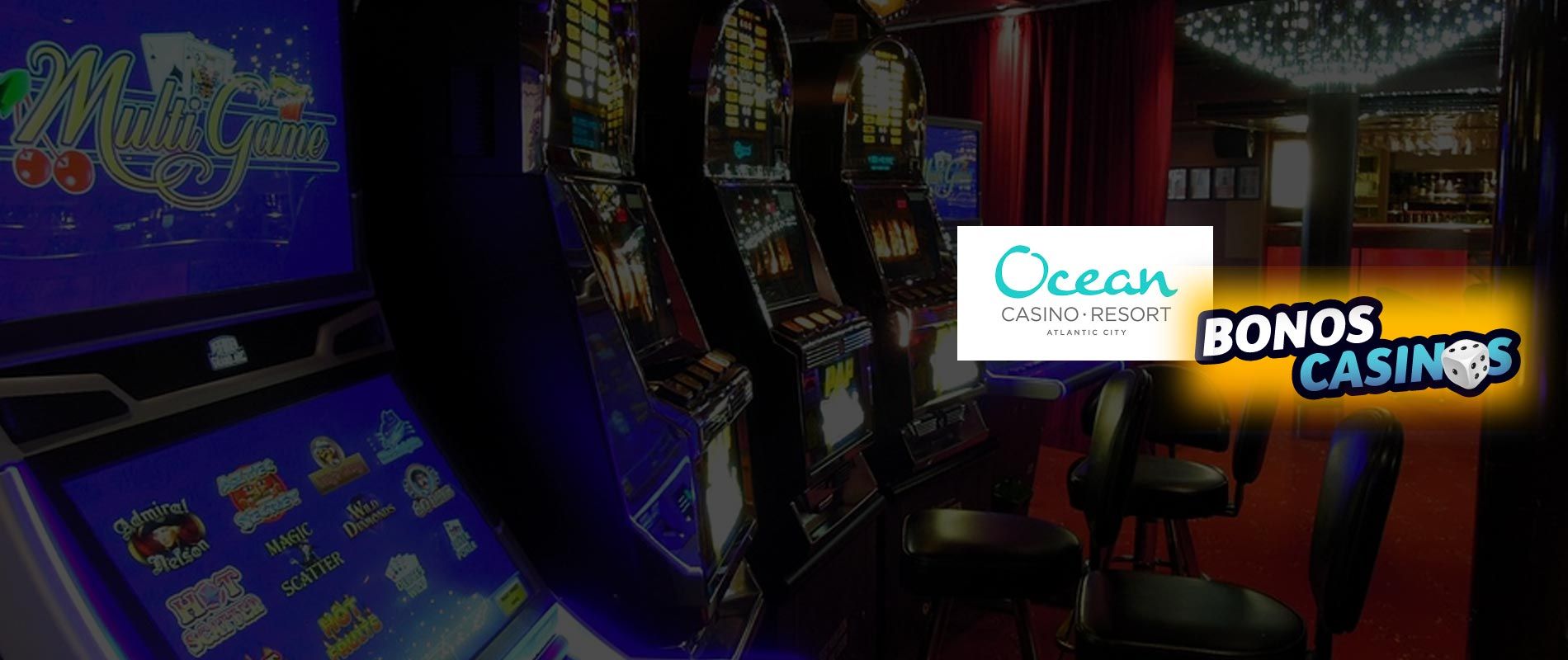 logo de Las tragaperras son la nueva insignia de Ocean Casino Resort