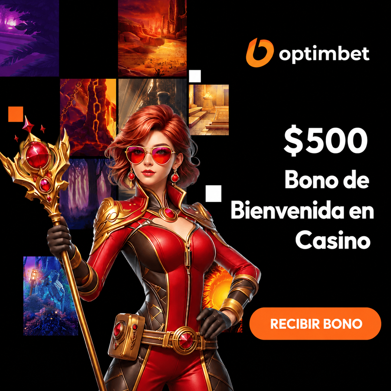 logo de BONO DE BIENVENIDA HASTA $500 EN OPTIMBET