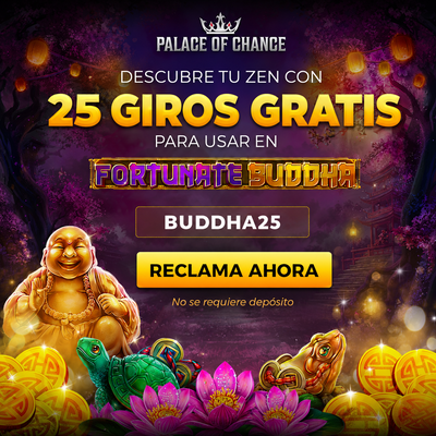 logo de 25 GIROS GRATIS SIN DEP&Oacute;SITO EN PALACE OF CHANCE CASINO