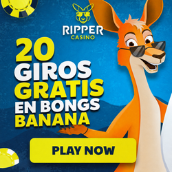logo de 20 GIROS GRATIS EN RIPPER CASINO