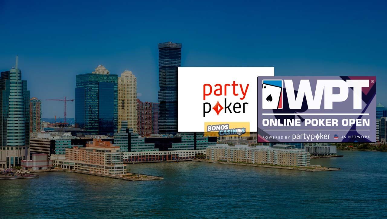 logo de WPT Online Poker Open disponible para apostadores de Nueva Jersey